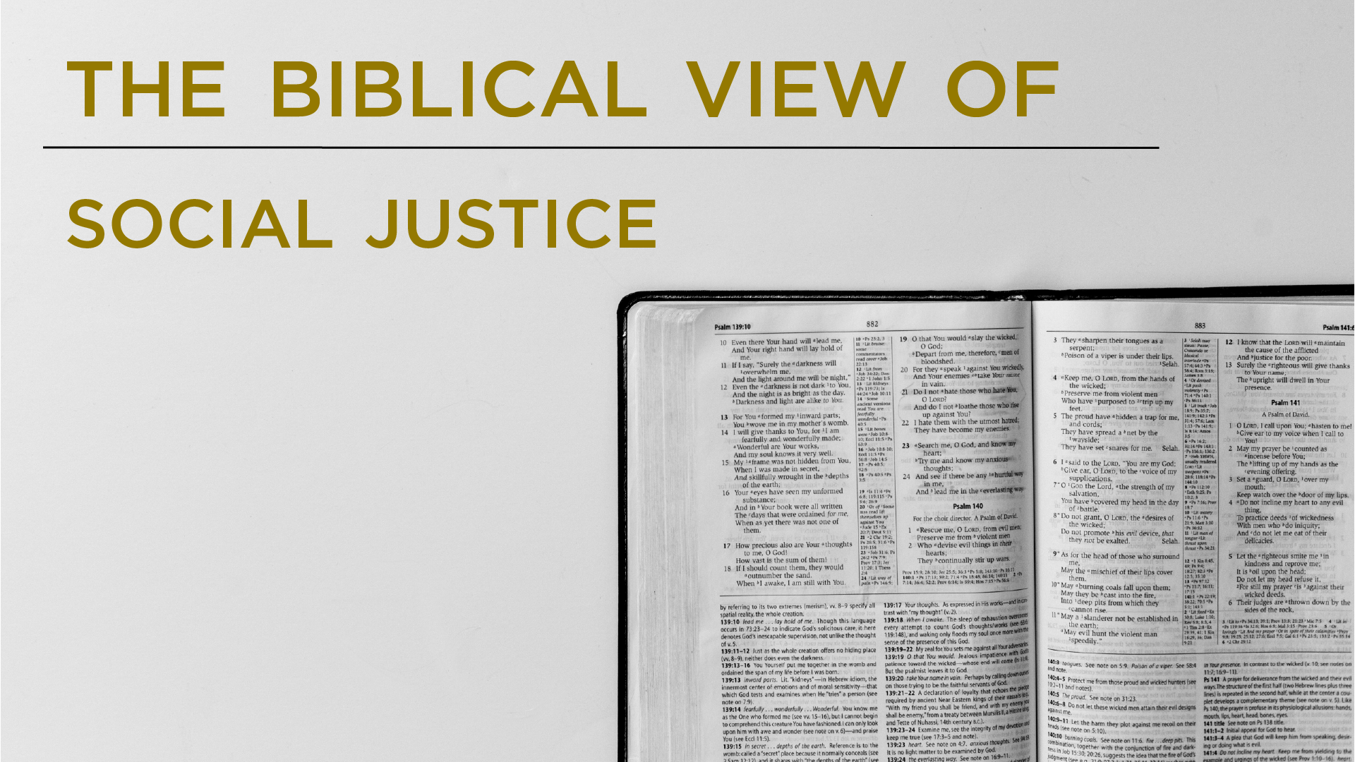 The biblical view of social justice-01